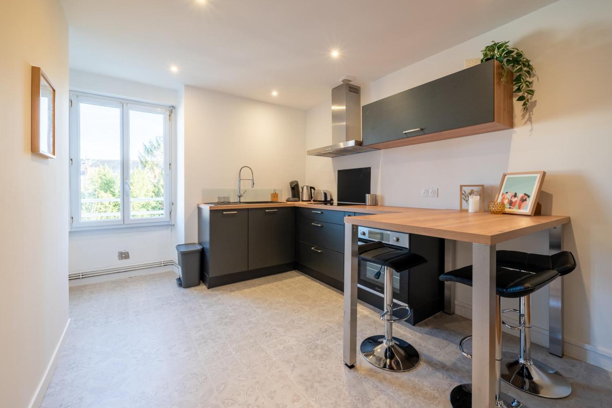 Ferienwohnung T2 Cosy A Deux Pas De La Gare Nantes Exterior foto